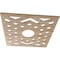 Ekena Millwork Chevron Wood Fretwork Pierced Ceiling Medallion, Red Oak, 18"OD x 4 5/8"ID x 1/4"T CMWP18X18X0250CHRO - alternate 2